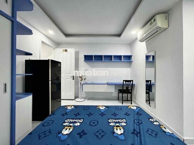 🏡Cho thuê Studio Quận 3 Full nội thất, máy giặt riêng ngay toà Viettel