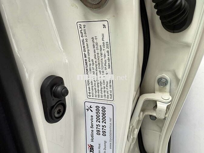 Toyota fortuner 2.4G - 32000 km