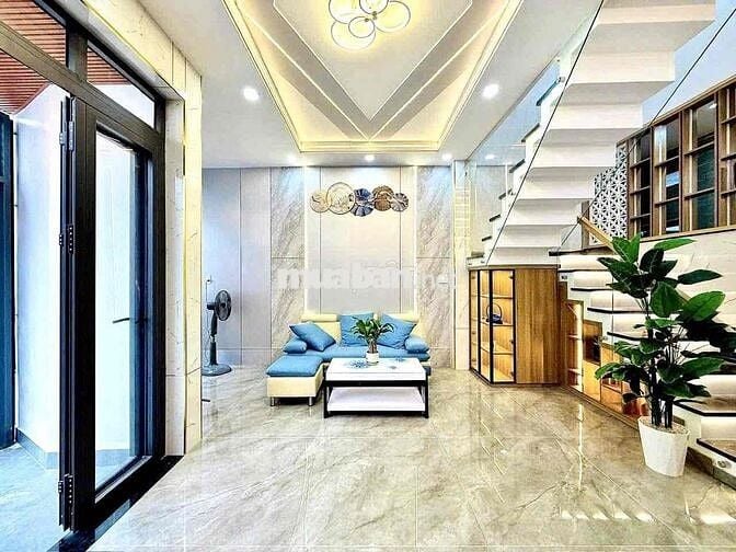 NHÀ ĐẸP NGUYÊN CĂN 2PN2WC FULL NỘI THẤT 53M2 Ở GĐ, NHÓM BẠN GHÉP, KDOL