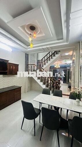 Nhà 3T full nội thất hẻm 6m lâm thị hố quận 12 hơn 5 tỷ