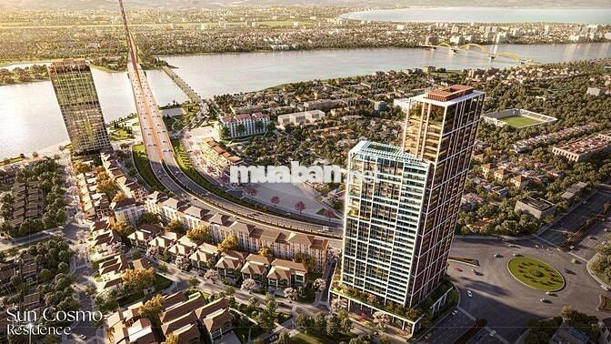 Bán CC 1PN, 1WC, giá siêu hời 2,55 tỷ, 28m2 tại Sun Cosmo Residence