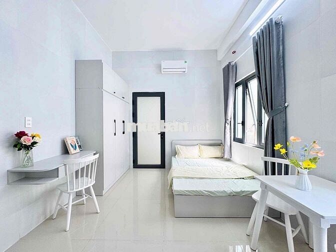 CĂN HỘ MỚI KENG XÂY VÔ Ở LIỀN CÓ SÂN SAU CỰC THOÁNG FULL NỘI THẤT -Q11