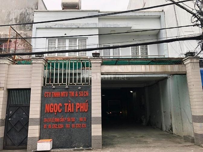 Cho thuê nhà xưởng hẻm 184 Lê Đình Cẩn, 9 x 62m, giá 35 triệu/tháng