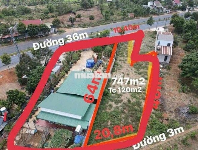 Nhà vườn 2 mặt tiền vành đai 30/4