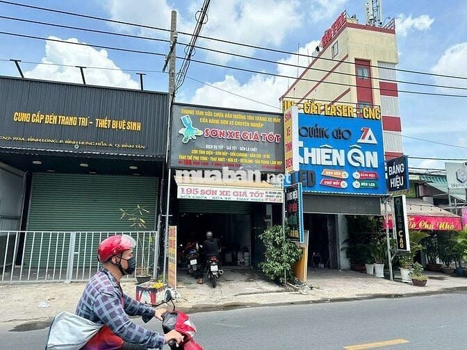 Cho thuê nhà MTKD đường Bình Long Quận Bình Tân