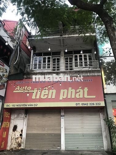Cho thuê nhà mặt phố số 152, Nguyễn Văn Cừ, Bồ Đề, Long Biên, 120 m2