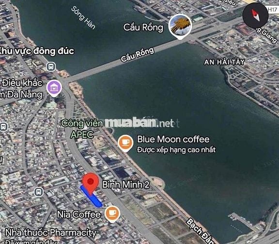 Bán Đất Mặt Tiền Đường Bình Minh 2, Hải Châu, Đà Nẵng