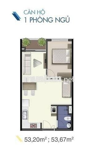 Q7 RIVERSIDE 1PN-1WC NTCB + RÈM, MÁY LẠNH, MÁY NN, TỦ LẠNH, MG Ở NGAY