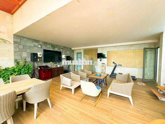 SIÊU PHẨM BIỆT THỰ - 95E Nguyễn Văn Trỗi, P.11, Phú Nhuận, 8x25m, HẦM