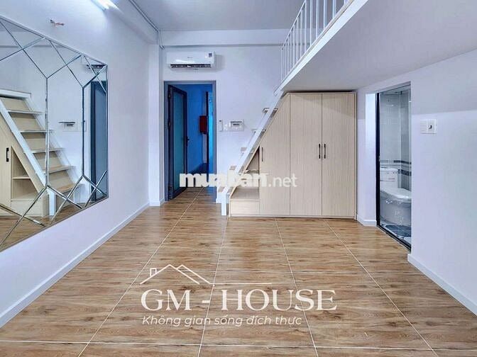 Chính chủ cho thuê phòng gác 30m2 full nt ngay Hàng xanh đi bộ HBU UEF