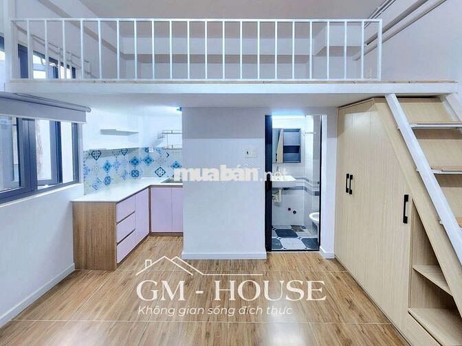 Chính chủ cho thuê phòng gác 30m2 full nt ngay Hàng xanh đi bộ HBU UEF