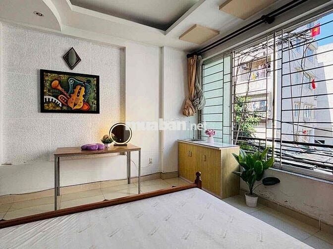 PHÒNG STUDIO FULL NỘI THẤT - CỬA SỔ TRỜI - CV GIA ĐỊNH