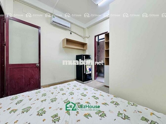 Phòng trọ mới xây có bancol ngay cầu Chà Và Q5