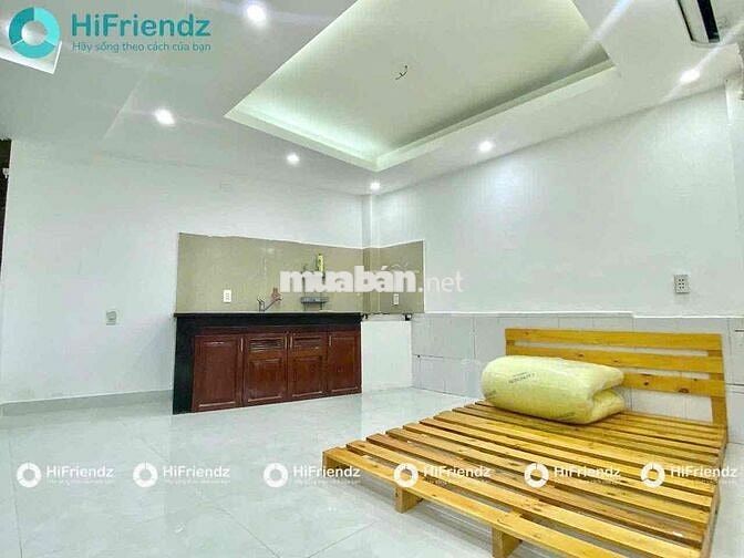 Sát cầu Phú Định Studio Trệt vân tay Full nội thất cơ bản Free 2 xe
