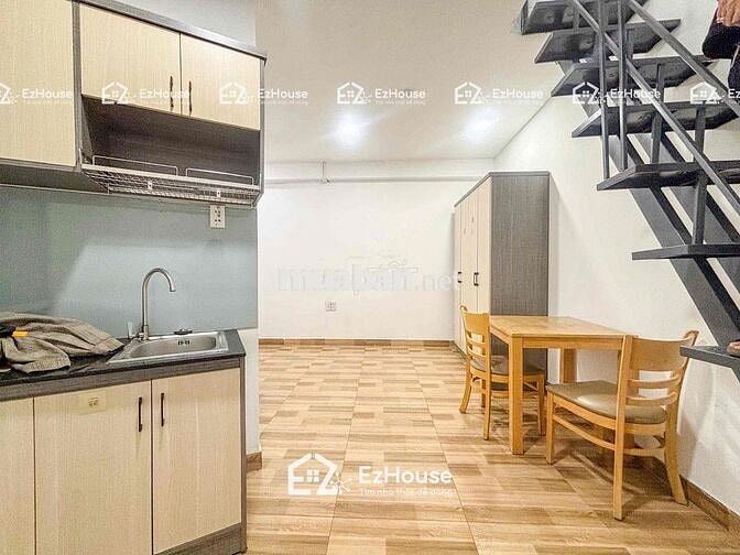 CHO THUÊ CHDV 1 TRỆT 1 LẦU RỘNG 40m2 - FULL NỘI THẤT - GẦN LOTTE