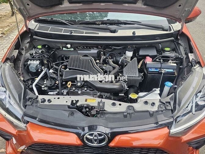 Toyota Wigo T8/2020 số tự động màu cam