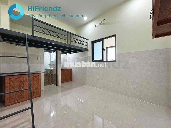 Phòng mới xây có máy lạnh , thang máy siêu rộng ngay chợ An Nhơn