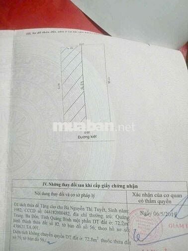 🔥🔥🔥CHỦ CẦN BÁN LÔ ĐẤT TẠI KIỆT oto 75 NGUYỄN VĂN CỪ - HÀNG CHƯA