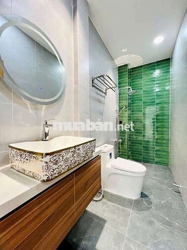 Nhà mới kiểu hiện đại sẵn nội thất 3pn 2wc ôtô vô nhà dc gần chợ hđiêu