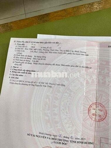 TRỌ KIOT full MT D18 KCN mp1 2 sổ riêng