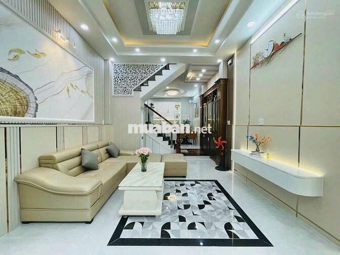 óc 2 mặt tiền HXH 6m Ni Sư Huỳnh Liên DT: 4x14.5m [3 tầng]. Chỉ 9.7 tỷ
