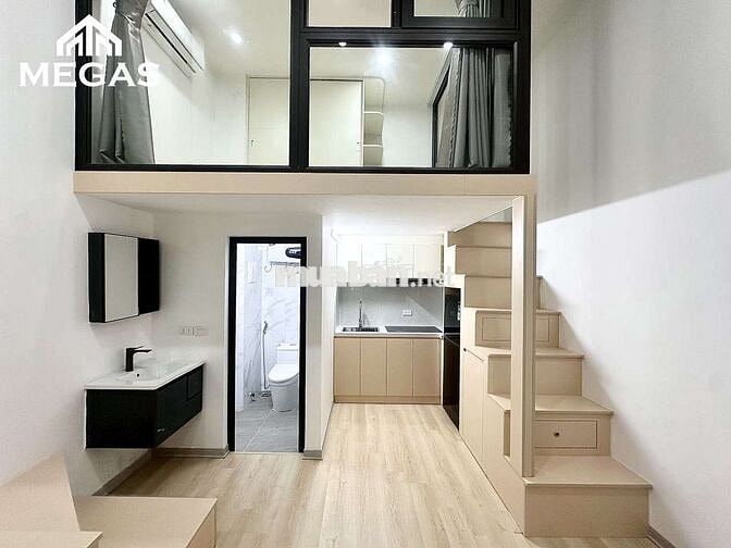 DUPLEX MỚI FULL NỘI THẤT MÁY GIẶT RIÊNG KHU TRUNG TÂM GẦN CHÙA LÁNG