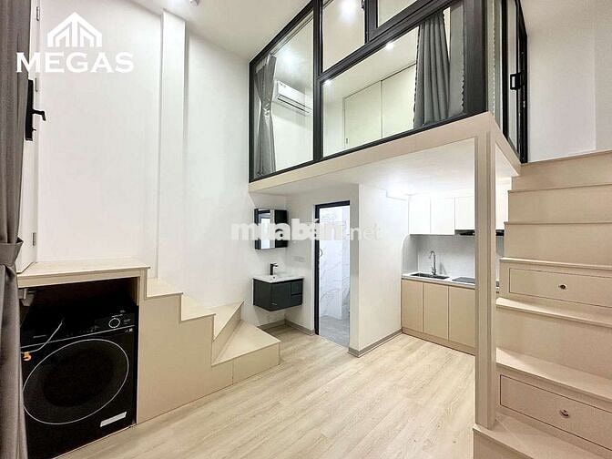 DUPLEX MỚI FULL NỘI THẤT MÁY GIẶT RIÊNG KHU TRUNG TÂM GẦN CHÙA LÁNG