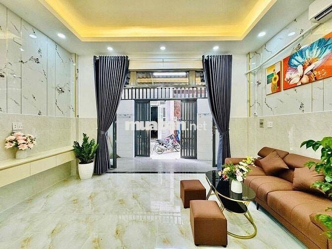Ban nhà ngang 5,xây 3 tầng 4 phòng ngủ,chỉ 5 tỷ,Lê Đức Thọ,Gò Vấp