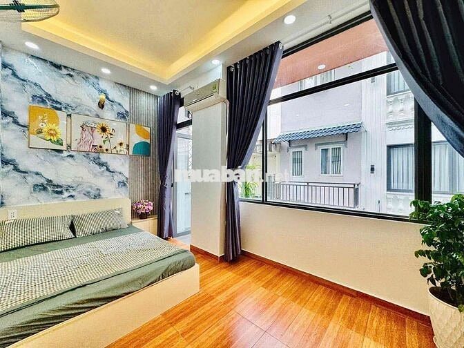 Ban nhà ngang 5,xây 3 tầng 4 phòng ngủ,chỉ 5 tỷ,Lê Đức Thọ,Gò Vấp