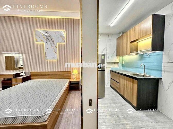 Căn hộ full nội thất 1PN tách bếp ngay ngã tư hàng xanh gần Q1