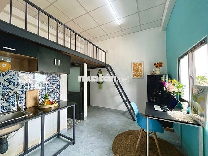 CHO THUÊ PHÒNG FULL NỘI THẤT CỬA SỔ TRỜI NGAY GẦN CHỢ HẠNH THÔNG TÂY