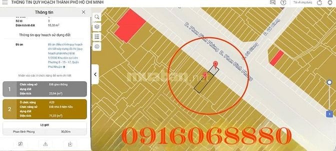 BÁN NHÀ MẶT TIỀN : 177 PHAN ĐÌNH PHÙNG - P. 17 - Q. PHÚ NHUẬN - TPHCM.