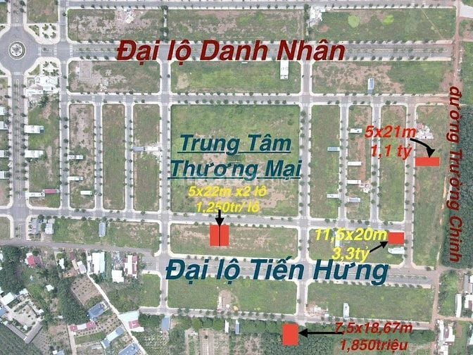Đất và Nhà Phố KDA Cát Tường Phú Hưng