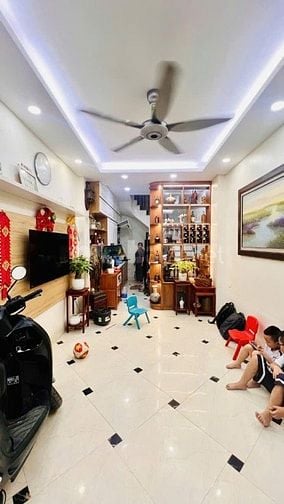 NHÀ ĐẸP ĐỊNH CÔNG – NGÕ THÔNG KINH DOANH – Ô TÔ GẦN NHÀ –FULL NỘI THẤT