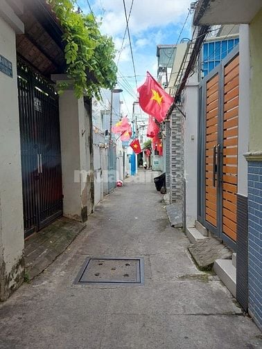 Bán nhà hẻm 4 mét đường Tôn Thất Thuyết Q4 gần chợ Xóm Chiếu 143m2