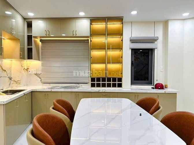 ⭐️Nhà 4 Lầu tuyệt đẹp Cao cấp góc 2 mặt hẻm xe hơi Hồ Biểu Chánh, P11