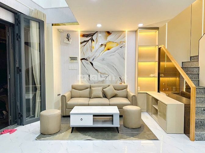 ⭐️Nhà 4 Lầu tuyệt đẹp Cao cấp góc 2 mặt hẻm xe hơi Hồ Biểu Chánh, P11