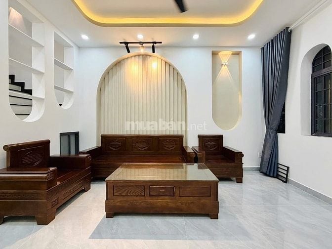 ⭐️Nhà 3 Lầu DT:4,2x12m tuyệt đẹp Cao cấp hẻm Quang Trung, P11.