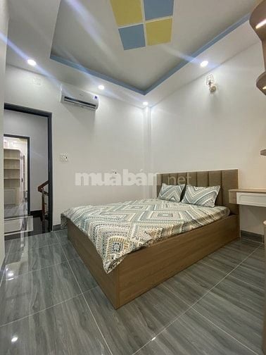 NHÀ MỚI PHAN VĂN TRỊ, BÌNH THẠNH - 50m2, NỞ HẬU - 4 TẦNG - 8,x TỶ TL