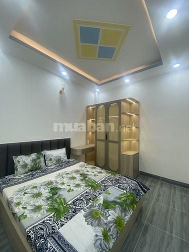NHÀ MỚI PHAN VĂN TRỊ, BÌNH THẠNH - 50m2, NỞ HẬU - 4 TẦNG - 8,x TỶ TL