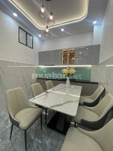 NHÀ MỚI PHAN VĂN TRỊ, BÌNH THẠNH - 50m2, NỞ HẬU - 4 TẦNG - 8,x TỶ TL