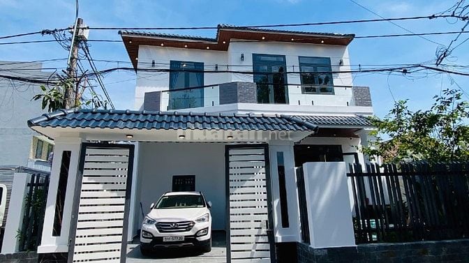 🏡BÁN  BIỆT THỰ HIỆN ĐẠI MÁI NHẬT GÓC 2 MẶT TIỀN10x14m – FULL NỘI THẤT
