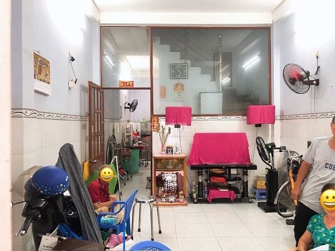 NHÀ MẶT TIỀN P5 Q8 ĐƯỜNG LÔ A BÙI MINH TRỰC - 4 x 12 - 3 TẦNG BTCT.
