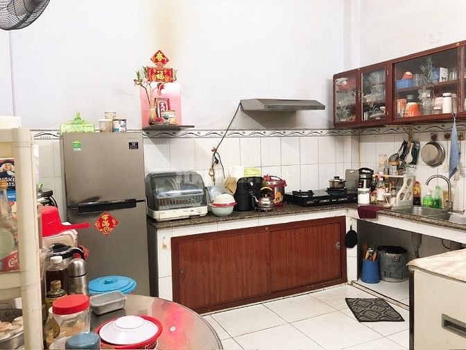 NHÀ MẶT TIỀN P5 Q8 ĐƯỜNG LÔ A BÙI MINH TRỰC - 4 x 12 - 3 TẦNG BTCT.