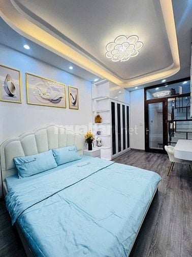 Nhà Đẹp Ô Tô, Thọ Lão, Hai Bà Trưng 25/27m, 4 tầng, mt 4m, giá 7.6 tỷ.