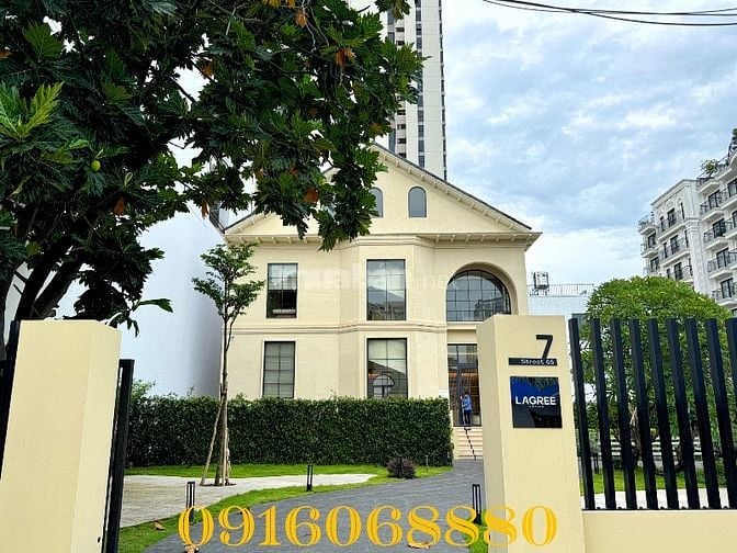 BÁN BIỆT THỰ SÂN VƯỜN GÓC 2 MẶT TIỀN : 7 ĐƯỜNG SỐ 65 - P. THẢO ĐIỀN 