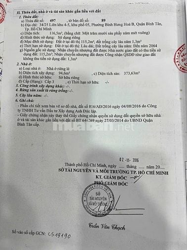 Bán nhà mặt tiền ,lk 4-5 ,Bình Tân ,shr chính chủ HCM 