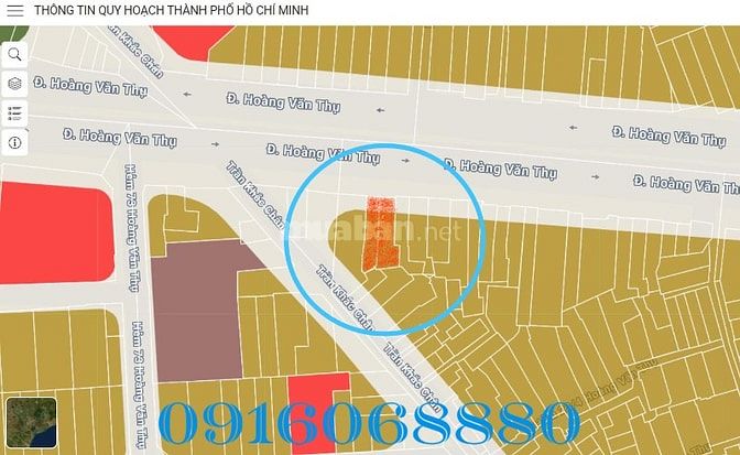 BÁN NHÀ MẶT TIỀN : 57 - 59 HOÀNG VĂN THỤ - P. 15 - Q. PHÚ NHUẬN - HCM