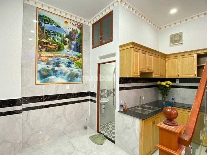Cần vốn KD bán nhà 1T1L Lê Đức Thọ hẻm 151 61m2 gần chợ Căn Cứ 