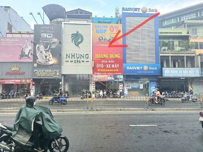 Chính chủ bán nhà MT số 76 Hoàng Văn Thụ, Phú Nhuận, 99m2 23ty 500tr
